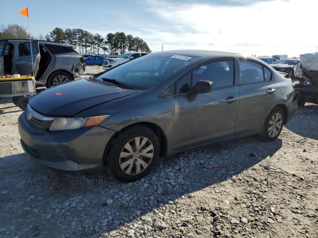 HONDA CIVIC LX 2012 with VIN 19XFB2F59CE313028 - Photo from auction