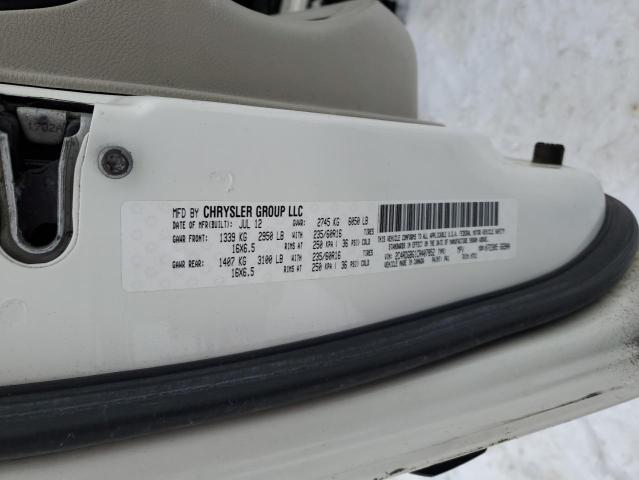 Photo 14 from auction – 2012 DODGE GRAND CARA with VIN 2C4RDGBG1CR407852