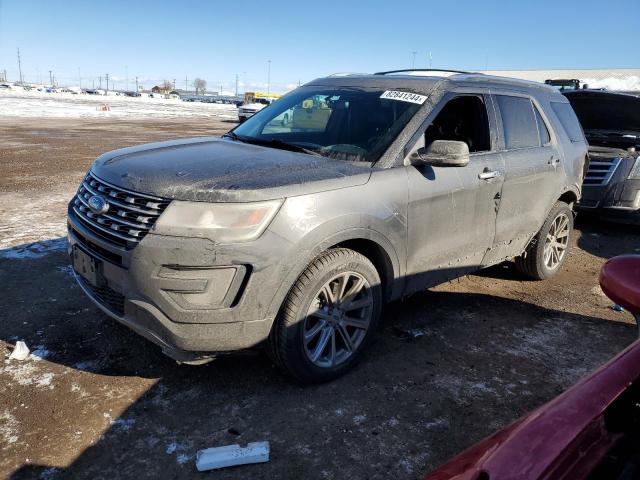 FORD EXPLORER L 2017 with VIN 1FM5K8FH5HGD99336 - Photo from auction