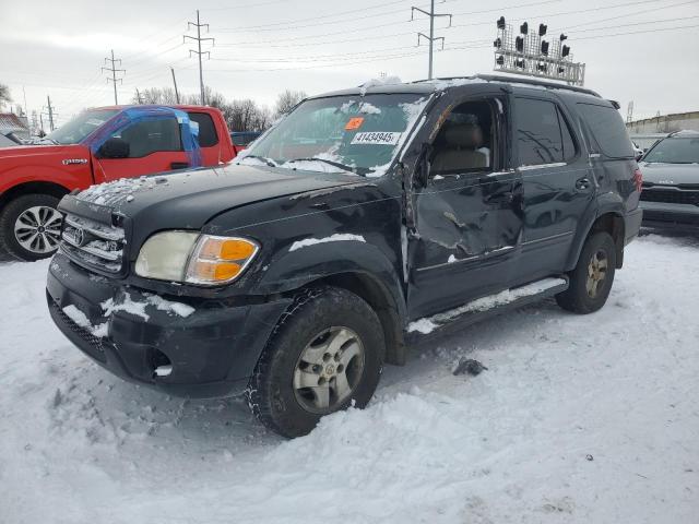 TOYOTA SEQUOIA LI 2001 with VIN 5TDBT48A41S018567 - Photo from auction