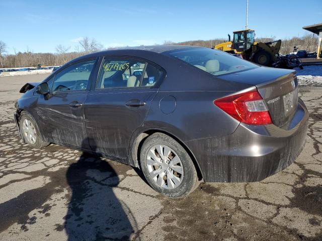 Photo 2 from auction – 2012 HONDA CIVIC LX with VIN 2HGFB2F59CH529306