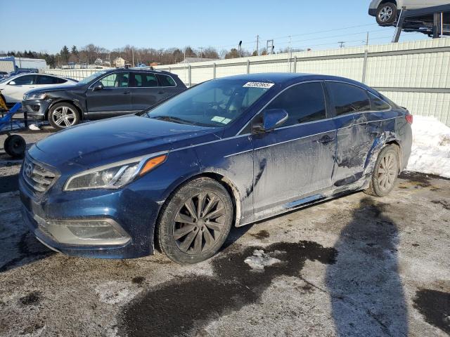 HYUNDAI SONATA SPO 2015 with VIN 5NPE34AF0FH031901 - Photo from auction