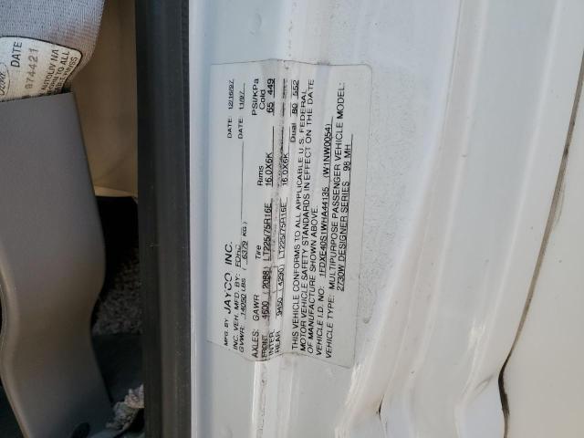 Photo 10 from auction – 1998 JAYCO DESIGNER with VIN 1FDXE40S1WHA44135