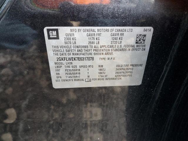 Photo 14 from auction – 2014 GMC TERRAIN SL with VIN 2GKFLWEK7E6317078