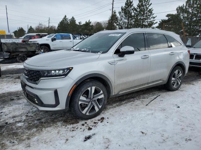 KIA SORENTO EX 2023 with VIN KNDRHDLG2P5153752 - Photo from auction