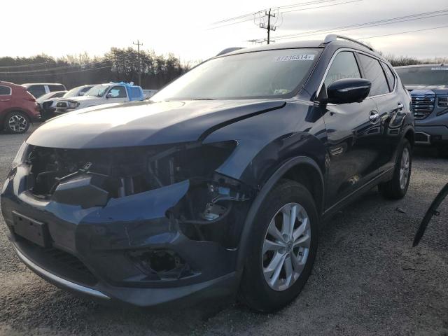 NISSAN ROGUE S 2015 with VIN KNMAT2MV3FP582835 - Photo from auction