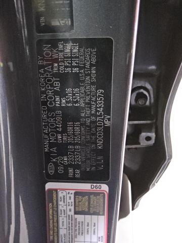 Photo 14 from auction – 2020 KIA NIRO EX with VIN KNDCD3LD7L5433579