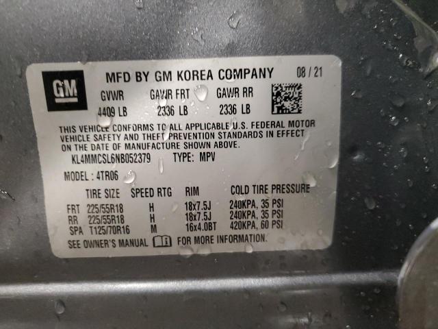 Photo 14 from auction – 2022 BUICK ENCORE GX with VIN KL4MMCSL6NB052379
