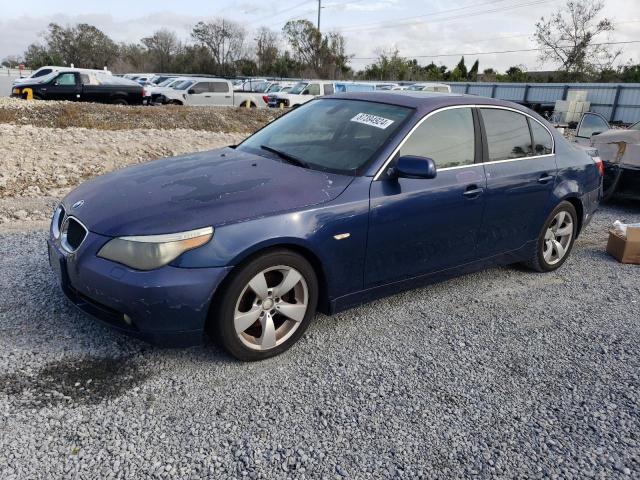 BMW 530 I 2005 with VIN WBANA73595B048852 - Photo from auction