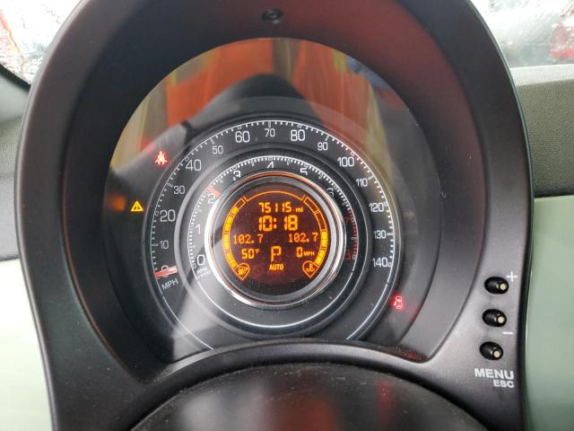 Photo 9 from auction – 2012 FIAT 500 SPORT with VIN 3C3CFFBR9CT110342