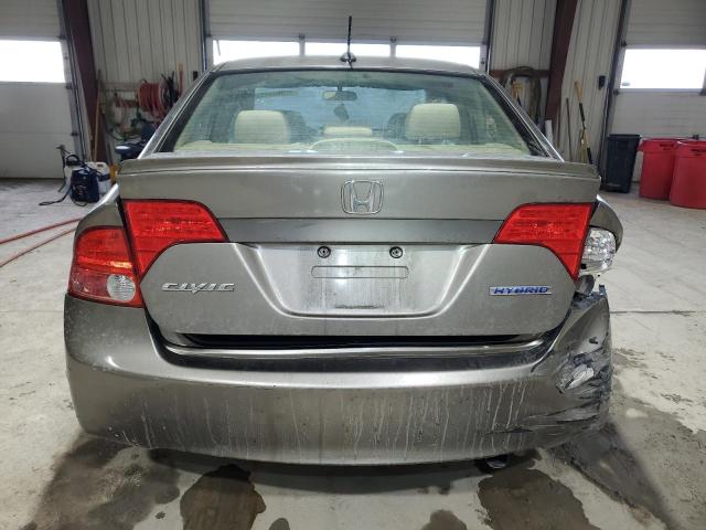 Photo 6 from auction – 2008 HONDA CIVIC HYBR with VIN JHMFA36288S021677