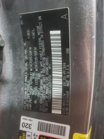 Photo 14 from auction – 2018 TOYOTA SIENNA XLE with VIN 5TDDZ3DC1JS201210