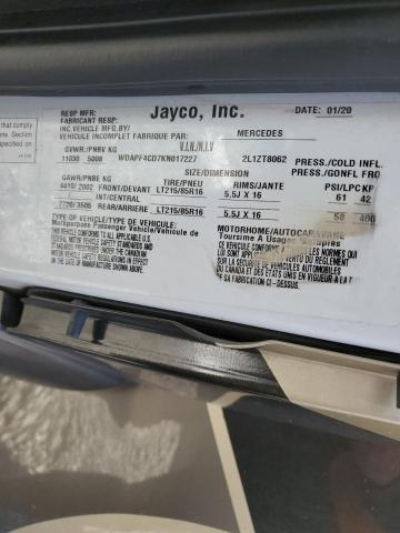 Photo 10 from auction – 2020 ENTE MOTORHOME with VIN WDAPF4CD7KN017227