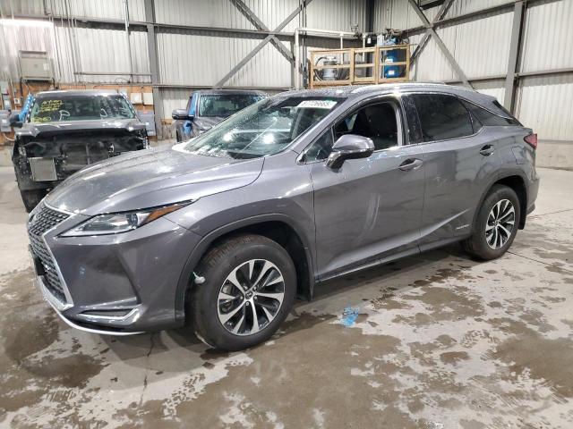 LEXUS RX 450H 2022 with VIN 2T2HGMDA5NC086729 - Photo from auction
