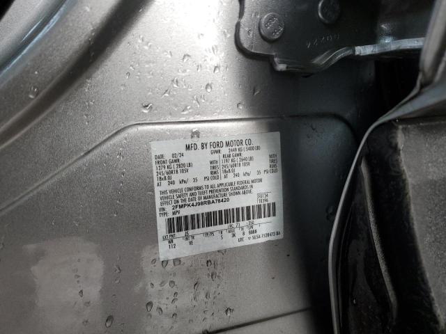 Photo 14 from auction – 2024 FORD EDGE SEL with VIN 2FMPK4J98RBA78420