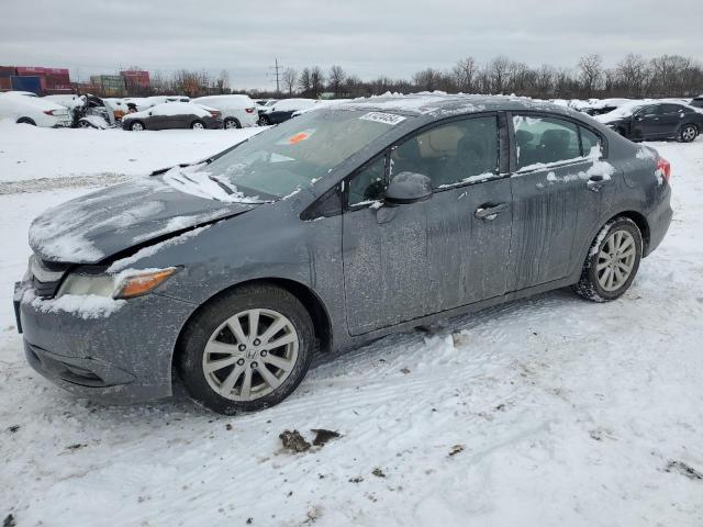 HONDA CIVIC EXL 2012 with VIN 19XFB2F97CE042408 - Photo from auction