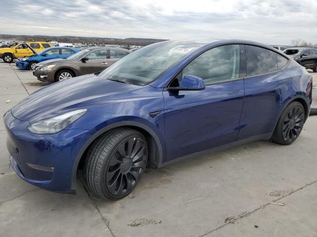 TESLA MODEL Y 2022 with VIN 7SAYGDEFXNF531771 - Photo from auction