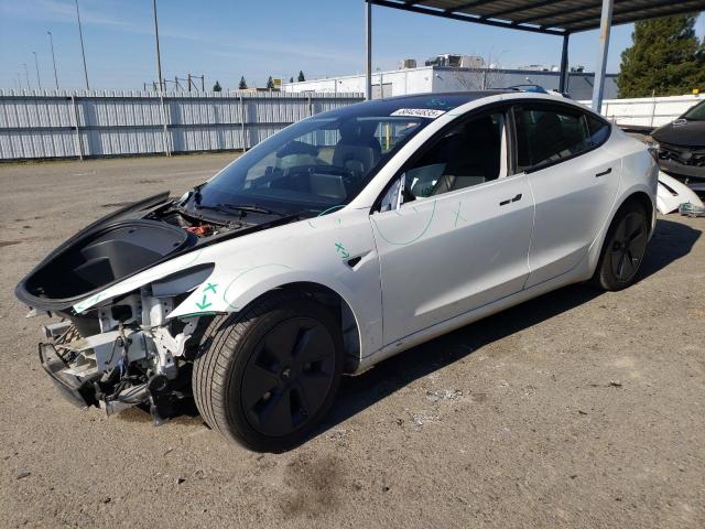 TESLA MODEL 3 2022 with VIN 5YJ3E1EB5NF131643 - Photo from auction