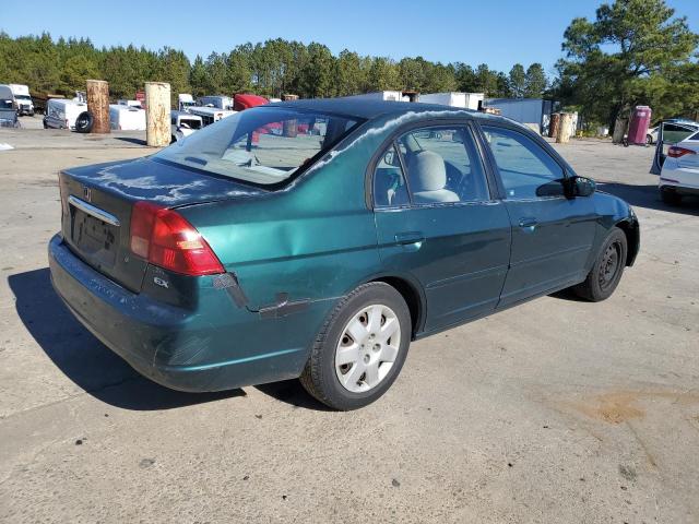 Photo 3 from auction – 2001 HONDA CIVIC EX with VIN 2HGES26721H552663