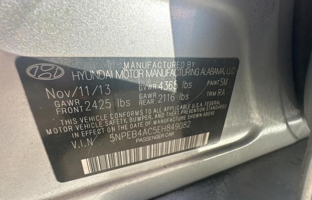Photo 10 from auction – 2014 HYUNDAI SONATA GLS with VIN 5NPEB4AC5EH849082