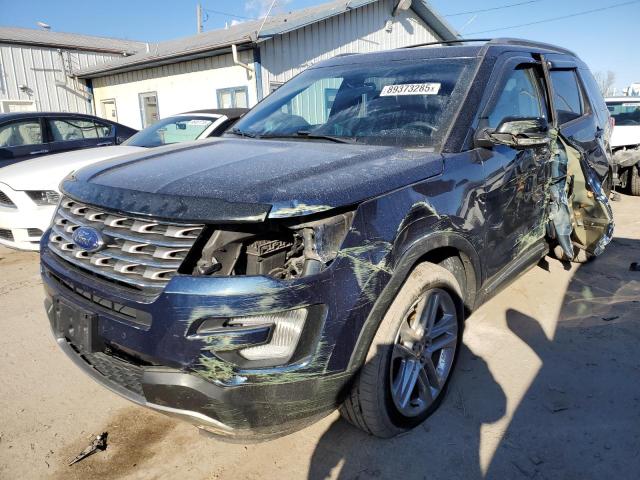 FORD EXPLORER X 2017 with VIN 1FM5K8D83HGA42448 - Photo from auction