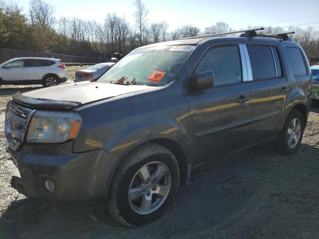 HONDA PILOT EX 2009 with VIN 5FNYF48459B001837 - Photo from auction