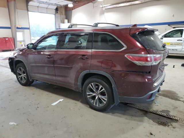Photo 2 from auction – 2016 TOYOTA HIGHLANDER with VIN 5TDJKRFH3GS303961