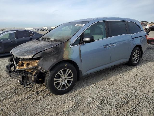 HONDA ODYSSEY EX 2013 with VIN 5FNRL5H63DB092152 - Photo from auction