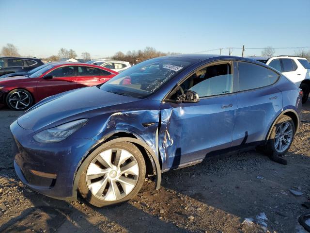 TESLA MODEL Y 2020 with VIN 5YJYGDEE2LF047563 - Photo from auction