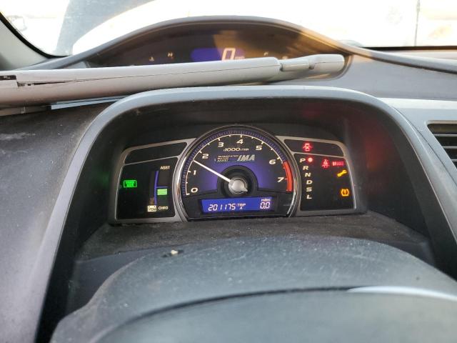 Photo 9 from auction – 2010 HONDA CIVIC HYBR with VIN JHMFA3F21AS007173