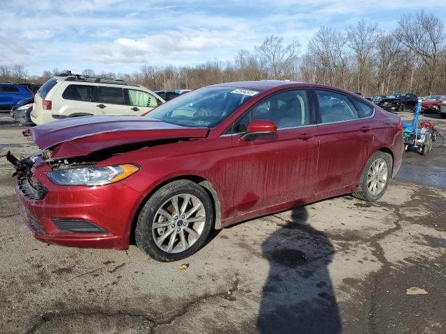 FORD FUSION SE 2017 with VIN 3FA6P0H77HR162197 - Photo from auction