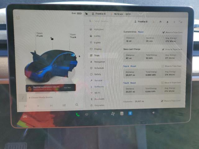 Photo 9 from auction – 2023 TESLA MODEL Y with VIN 7SAYGDEE6PA079843