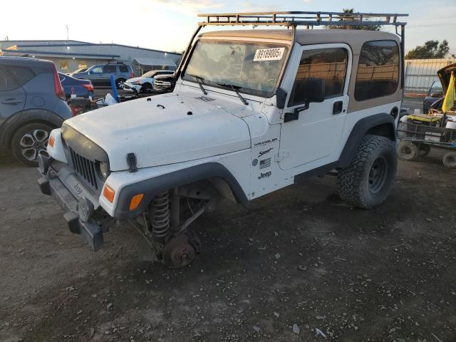 JEEP WRANGLER / 2002 with VIN 1J4FA49S52P771352 - Photo from auction