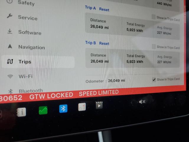 Photo 9 from auction – 2020 TESLA MODEL 3 with VIN 5YJ3E1EA8LF630652