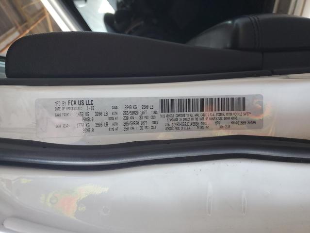 Photo 14 from auction – 2018 DODGE DURANGO GT with VIN 1C4RDHDG3JC149830