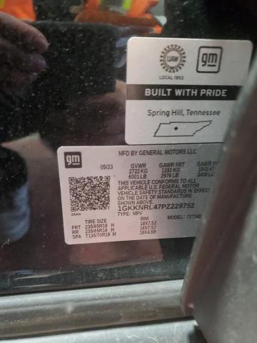 Photo 14 from auction – 2023 GMC ACADIA SLE with VIN 1GKKNRL47PZ229752