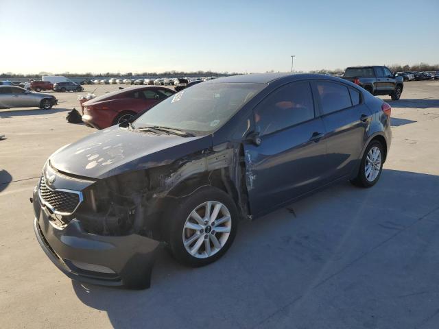 KIA FORTE LX 2014 with VIN KNAFX4A67E5219657 - Photo from auction