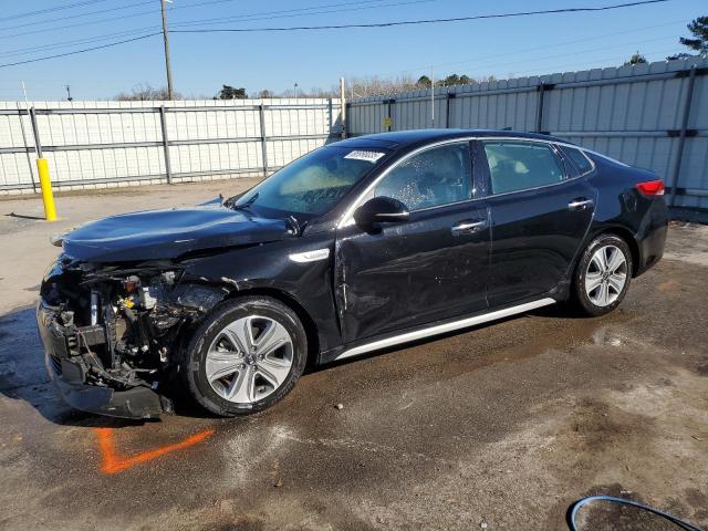 KIA OPTIMA HYB 2017 with VIN KNAGU4LE3H5010566 - Photo from auction