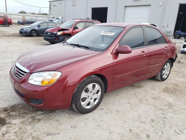 KIA SPECTRA EX 2007 with VIN KNAFE121675460734 - Photo from auction