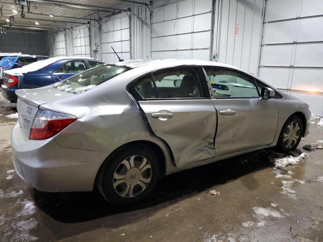 Photo 3 from auction – 2012 HONDA CIVIC HYBR with VIN JHMFB4F25CS002287