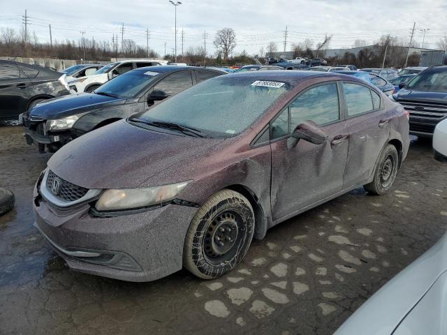 HONDA CIVIC LX 2014 with VIN 19XFB2F51EE247965 - Photo from auction