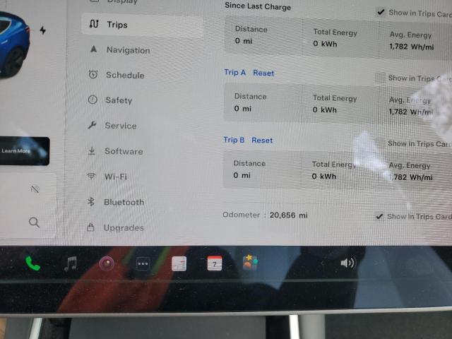 Photo 9 from auction – 2020 TESLA MODEL 3 with VIN 5YJ3E1EB9LF795781