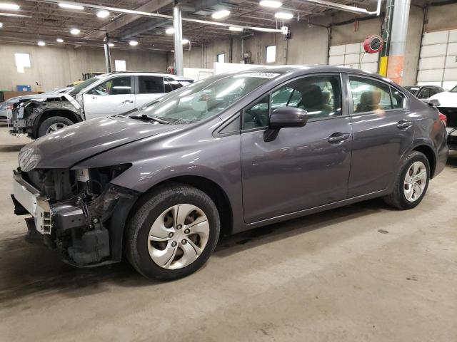 HONDA CIVIC LX 2015 with VIN 19XFB2F52FE051504 - Photo from auction