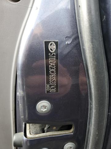 Photo 14 from auction – 2006 TOYOTA SIENNA CE with VIN 5TDZA23C76S537430