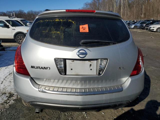 Photo 6 from auction – 2006 NISSAN MURANO SL with VIN JN8AZ08TX6W422215