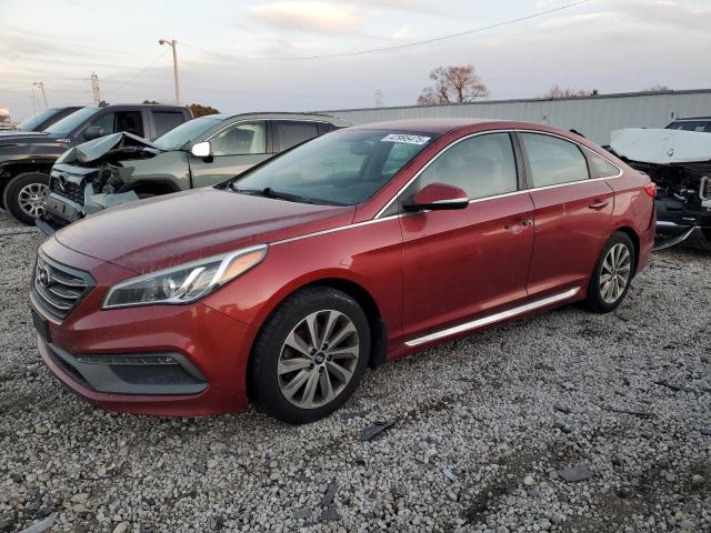 HYUNDAI SONATA SPO 2015 with VIN 5NPE34AF7FH091545 - Photo from auction