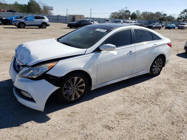 HYUNDAI SONATA SE 2014 with VIN 5NPEC4AC7EH926063 - Photo from auction