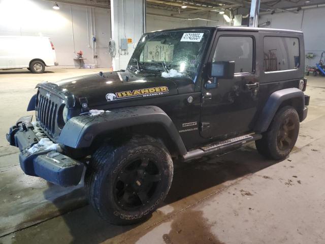 JEEP WRANGLER S 2014 with VIN 1C4AJWAG4EL163630 - Photo from auction