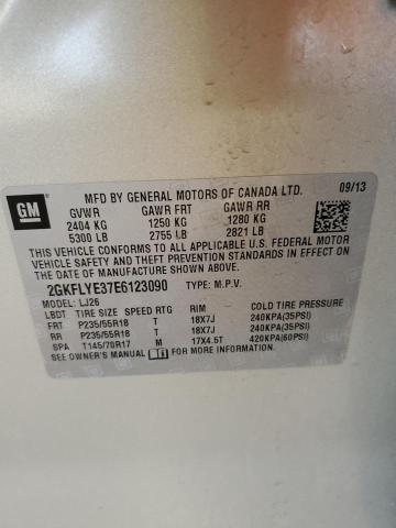 Photo 14 from auction – 2014 GMC TERRAIN SL with VIN 2GKFLYE37E6123090