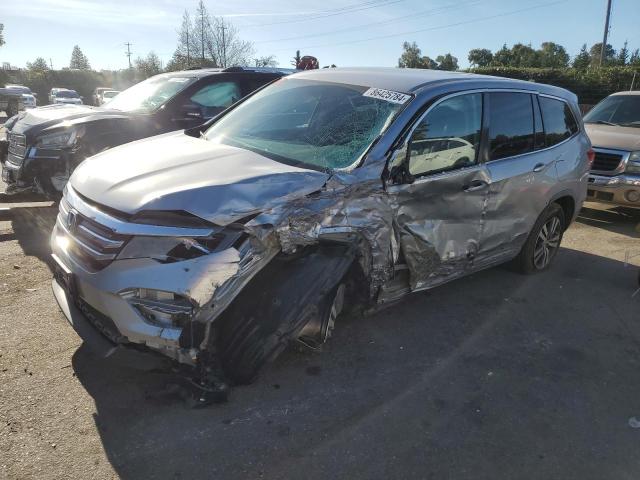 HONDA PILOT EX 2018 with VIN 5FNYF5H34JB020168 - Photo from auction